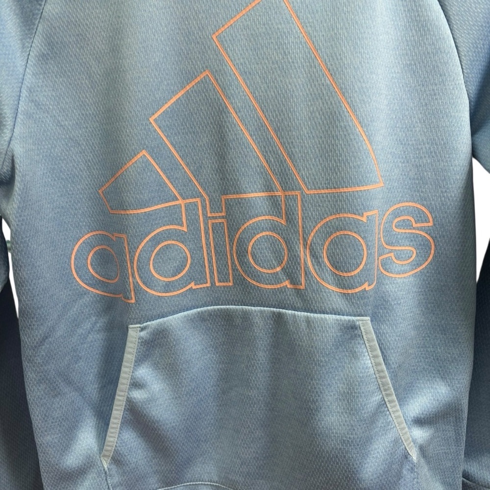 Adidas Clima Warm Baby Blue Hoodie Women’s Size Small - Picture 4 of 12